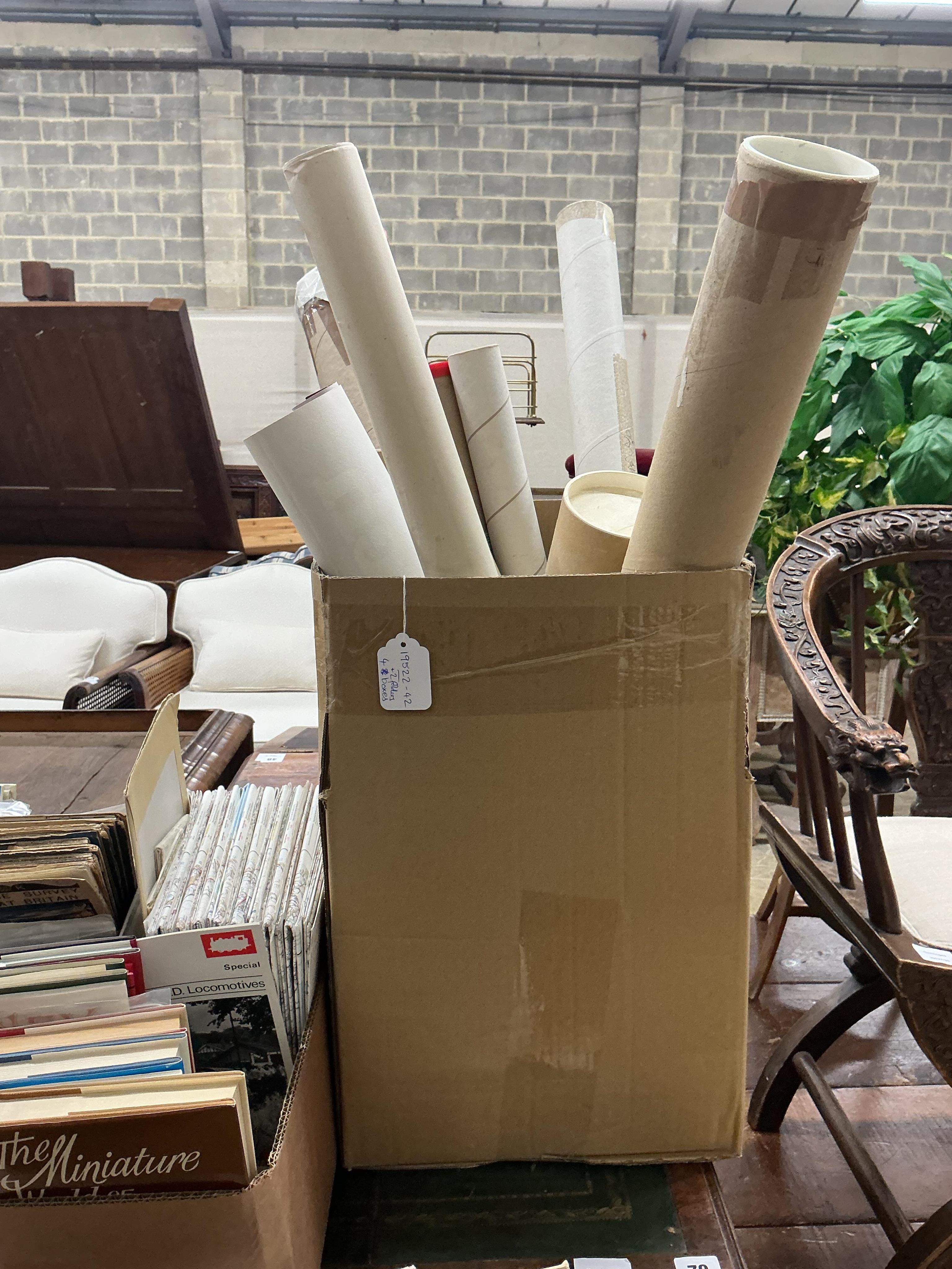 A collection of Ordnance Survey and other maps, together with an archive of the Romney, Hythe & Dymchurch Railway, including; Landranger series, overprinted with powerlines and other obstructions,One-Inch series, Tourist